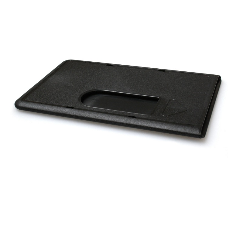 Picture of Black Cardholder / Carrying case rigid plastic for use in pocket (horizontal / landscape). 60270188
